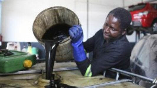 OIL CHANGE WHAT HAPPENS TO USED LUBRICATING OIL IN SOUTH AFRICA